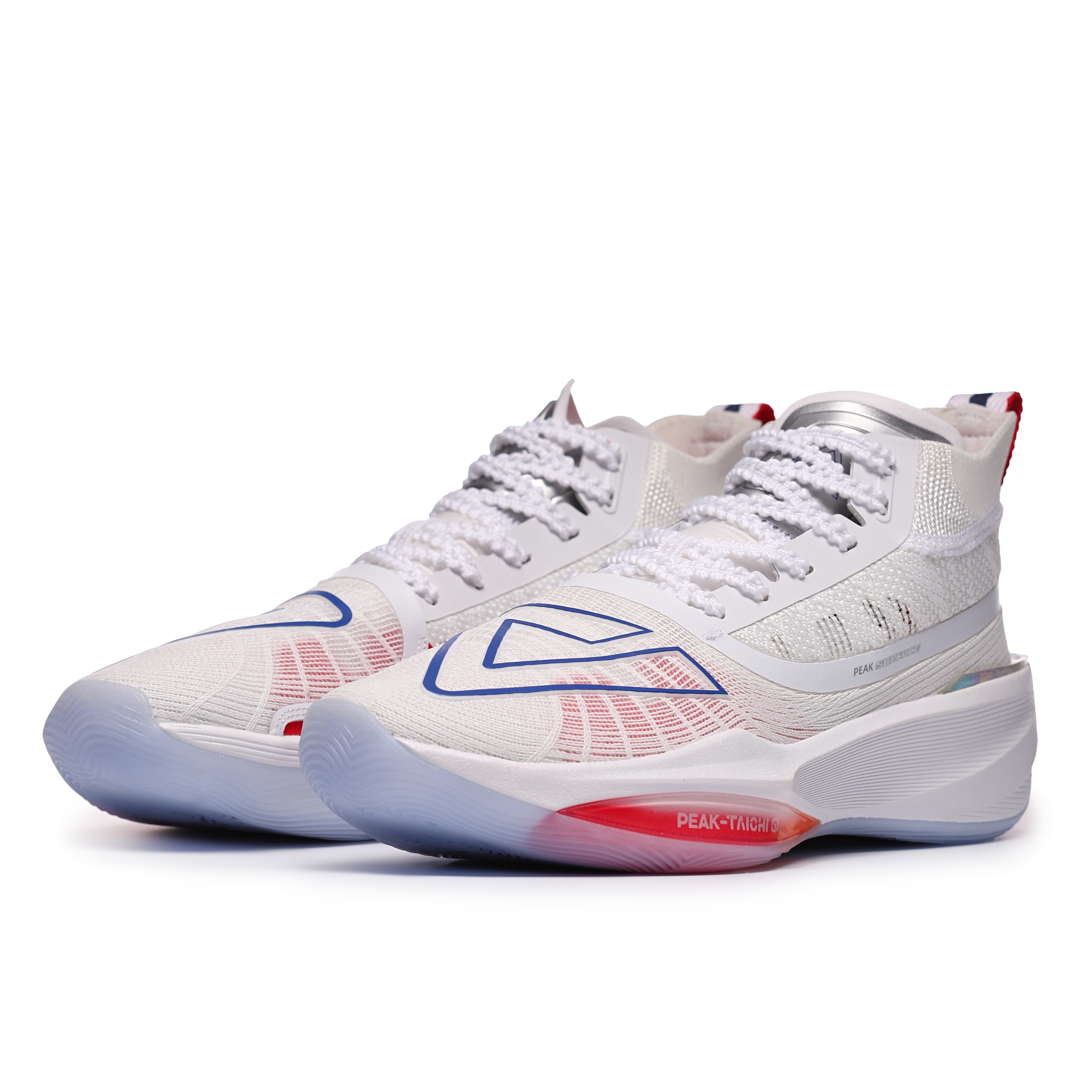 Баскетбольные кроссовки PEAK Taichi Big Triangle 3.0 Pro | ET41777A-WHT
